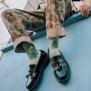 G.H. Bass & Co. Black Leather Loafers